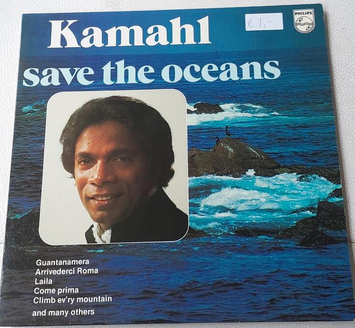 Kamahl - Save the Oceans LP, Cd's en Dvd's, Cd's | Pop, Gebruikt, 1960 tot 1980, Ophalen of Verzenden