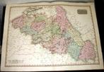 K17 Kaart Netherlands & Countries Left Bank o/t Rhine 1810, Antiek en Kunst, Kunst | Etsen en Gravures, Ophalen of Verzenden