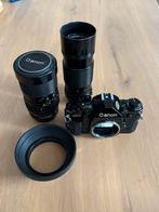 Canon A-1 analoge camera met 2 objectieven lenzen - Canon A1, Ophalen, Gebruikt, Spiegelreflex, Canon
