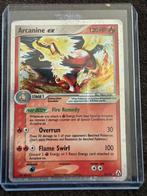 Pokemon Arcanine ex #83, Ophalen of Verzenden, Zo goed als nieuw, Losse kaart