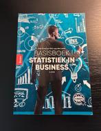 Basisboek Statistiek in Business - 3e druk, Boeken, Ophalen of Verzenden, Beta, Zo goed als nieuw, HBO