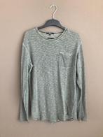 Groen/Grijze Tigha heren t-shirt met lange mouw, Kleding | Heren, Maat 48/50 (M), Tigha, Ophalen of Verzenden, Zo goed als nieuw