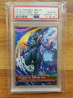 Pokemon Shadow Mewtwo Promo 2016 PSA 10 *** POP 22 ***, Ophalen of Verzenden, Nieuw, Losse kaart, Foil