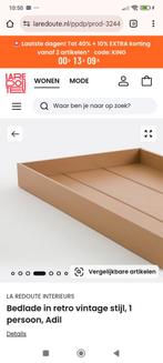 Bedlade eenpersoonsbed, Ophalen, Nieuw, 180 cm of meer, 85 tot 100 cm