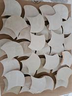 Zelliges Visschub Tegels Ecru - 34 stuks, Doe-het-zelf en Verbouw, Tegels, Overige materialen, Gebruikt, Wandtegels, Minder dan 20 cm