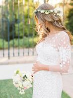 Zwangere bruid? Zwangerschaps trouwjurk! Direct leverbaar, Kleding | Dames, Trouwkleding en Trouwaccessoires, Ophalen, Zo goed als nieuw