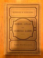 Zesde druk school atlas geheele aarde Beekman & Schuiling, Overige atlassen, 1800 tot 2000, Wereld, Ophalen