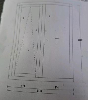 Kunstof kozijnen incl. Hr++glas,  antraciet/wit beschikbaar voor biedingen