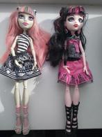 Monster High Draculaura & Rochelle Goyle Vintage, Ophalen of Verzenden, Gebruikt, Barbie