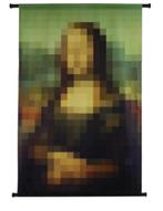 Mona Lisa Velvet Green wanddoek 83x110 cm, Huis en Inrichting, Ophalen of Verzenden, Zo goed als nieuw