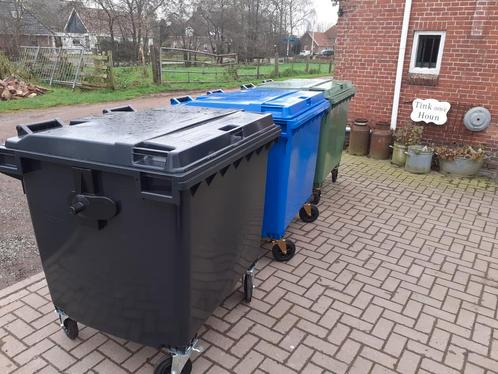Afvalcontainer 1100 liter ( of kleiner), Huis en Inrichting, Woonaccessoires | Prullenbakken, Zo goed als nieuw, Kunststof, 75 cm of meer