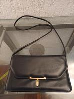 Elegante Zwarte Schoudertas, Ophalen of Verzenden, Gebruikt, Zwart, Schoudertasje