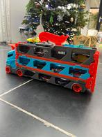Hotwheels Speedway Oplegger Speelset, Ophalen, Zo goed als nieuw