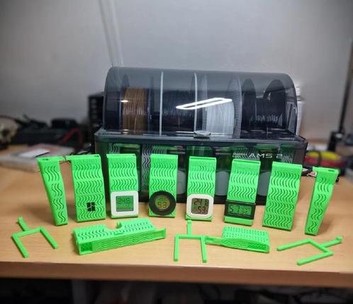 Bambu Lab AMS dry pods, Computers en Software, 3D-printerbenodigheden, Zo goed als nieuw, Ophalen of Verzenden