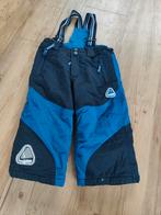 Blauwe H&M skibroek met bretels - maat 92, Ophalen of Verzenden, Gebruikt