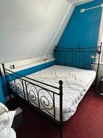 Ikea bed 160x200cm, Wit, Tweepersoons, Ophalen of Verzenden, Zo goed als nieuw
