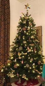 Kunst kerstboom 215cm met 300+ led lampjes, Ophalen, Gebruikt