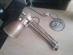 Oude industriële schanier lamp, Ophalen of Verzenden, Zo goed als nieuw