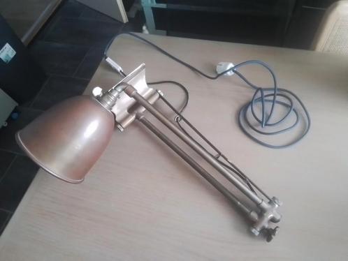 Oude industriële schanier lamp, Huis en Inrichting, Lampen | Wandlampen, Zo goed als nieuw, Ophalen of Verzenden