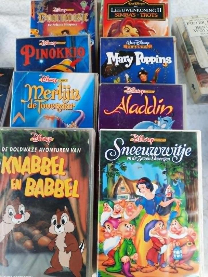 DISNEY VIDEO BANDEN  ETC.., Verzamelen, Disney, Gebruikt, Overige typen, Overige figuren, Ophalen of Verzenden