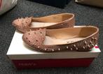 Nude kleur ballerina’s instappers schoenen maat 36 als nieuw, Beige, Zo goed als nieuw, Ballerina's, Ophalen of Verzenden