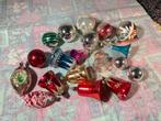 19 stuks oude glazen kerstballen, Diversen, Kerst, Ophalen of Verzenden, Gebruikt