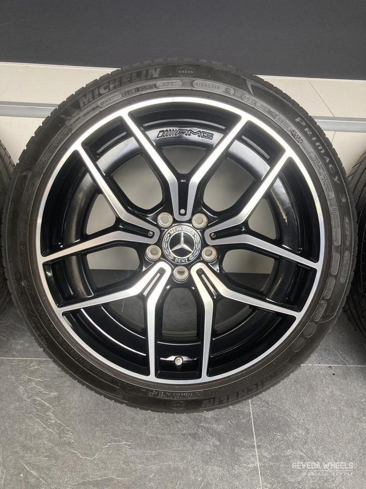 19” originele Mercedes E klasse W213 AMG velgen banden 5x112, Auto-onderdelen, Banden en Velgen, Banden en Velgen, Zomerbanden