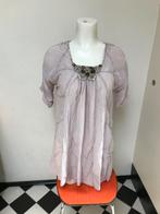Ganesha Ibiza zijde oudroze tuniek jurkje l m, Kleding | Dames, Maat 38/40 (M), Ophalen of Verzenden, Zo goed als nieuw, X