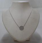 Zilveren verstelbaar kettinkje met vaste hanger nr.503