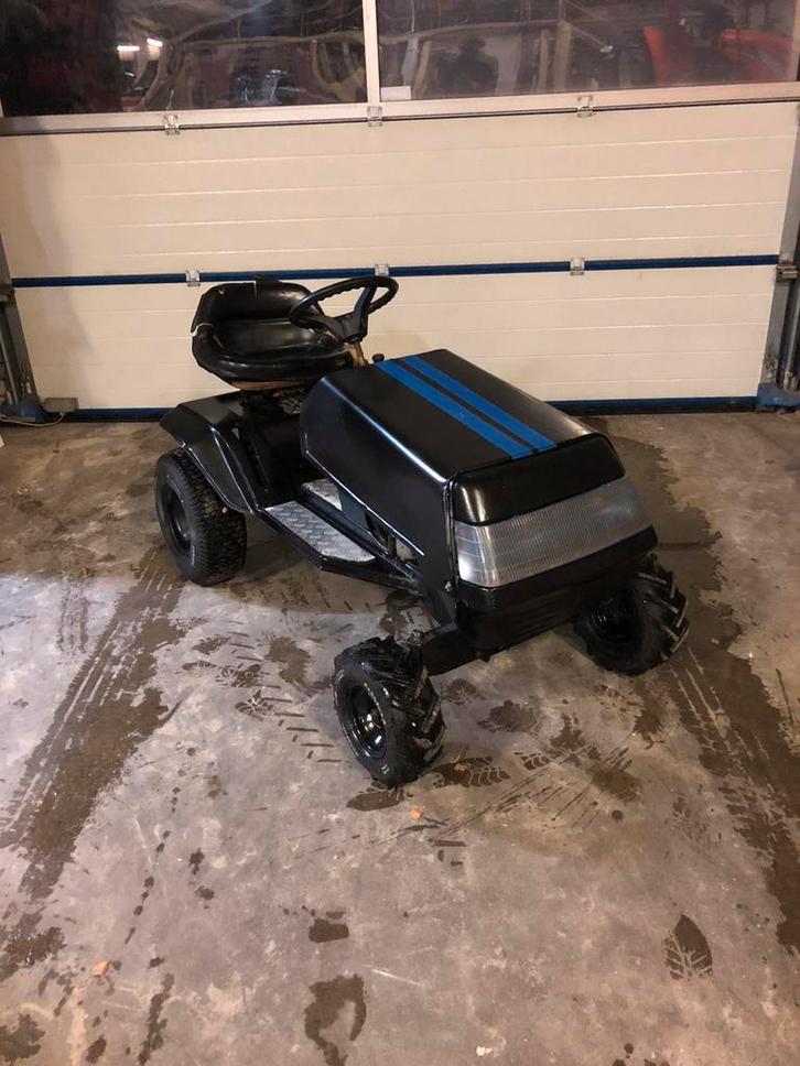 Degelijke MTD zitmaaier, Tuin en Terras, Zitmaaiers, Gebruikt, Elektrische starter, Versnellingen, Ophalen