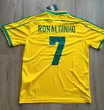Retro Voetbalshirt Ronaldinho Brazilie 1998, Maat L, Verzenden, Nieuw, Shirt