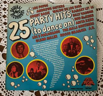LP 25 Party Hits beschikbaar voor biedingen