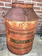 Antiek winkelblik RS visser en zonen, Verzamelen, Blikken, Ophalen, Gebruikt, Koffie