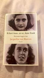 J. van Maarsen - Ik heet Anne, zei ze, Anne Frank, Ophalen of Verzenden, Zo goed als nieuw, J. van Maarsen