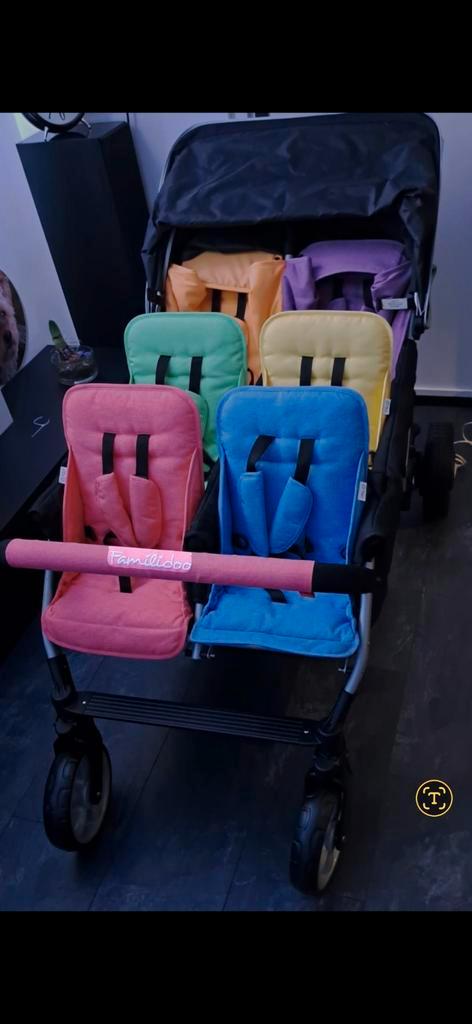 Familidoo 6-persoons kinderwagen (elektrisch), Kinderen en Baby's, Kinderwagens en Combinaties, Nieuw, Kinderwagen, Overige merken