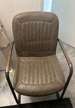 4 stoelen te koop., Huis en Inrichting, Stoelen, Ophalen, Zo goed als nieuw, Grijs