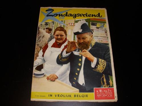 Tijdschrift ' Zondagsvriend ' mei 1958 Wereldtentoonstelling, Verzamelen, Tijdschriften, Kranten en Knipsels, Tijdschrift, Buitenland