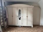 Prachtige grote brocante kledingkast, Ophalen, Gebruikt, 200 cm of meer, Met hangruimte