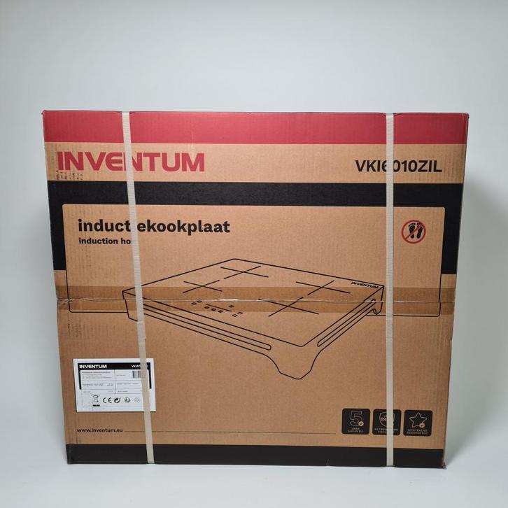 Inventum Vrijstaande Inductie Kookplaat | VKI6010ZIL |Nieuw, Witgoed en Apparatuur, Kookplaten, Nieuw, Vrijstaand, Inductie, 4 kookzones