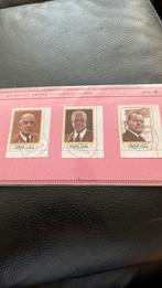 3 postzegels AJMAN, Ophalen of Verzenden, Gestempeld