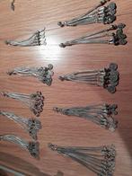 Tespih püskülü Zilver plateet 10cm12..14.cm, Met hanger, Wit, Nieuw, Ophalen of Verzenden