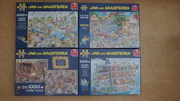 Diverse nieuwe Jan van Haasteren Comic Puzzels beschikbaar voor biedingen