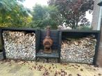 Houthok / Haardhout opslag, Tuin en Terras, Haardhout, Minder dan 3 m³, Ophalen, Overige houtsoorten, Blokken