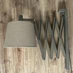 Riviera Maison Harmonica wand lamp linnen flax lampenkap, Huis en Inrichting, Ophalen, Zo goed als nieuw, Hout