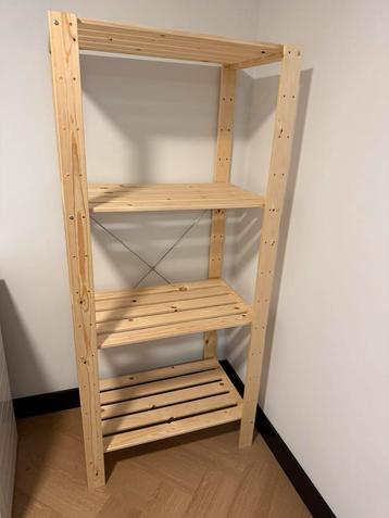 Houten stellingkast Hejne van IKEA, nieuwstaat beschikbaar voor biedingen