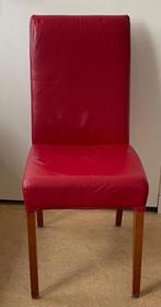 vrolijke stijlvolle lederen stoelen in 4 kleuren, Huis en Inrichting, Stoelen, Ophalen, Gebruikt, Overige kleuren, Leer