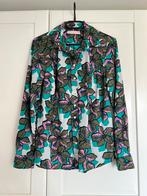 Studio anneloes bobby leaf blouse M army/fuchsia, Maat 38/40 (M), Ophalen of Verzenden, Zo goed als nieuw, Roze