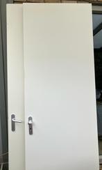 4 Berkvens opdekdeuren RAL 9010 incl. deurbeslag, Doe-het-zelf en Verbouw, Ophalen, Gebruikt, 80 tot 100 cm, Binnendeur