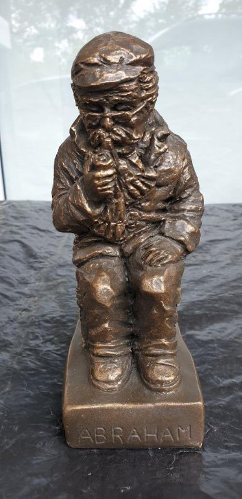 Beeldjes Abraham en spiegeltje Sarah, Verzamelen, Beelden en Beeldjes, Nieuw, Mens, Ophalen