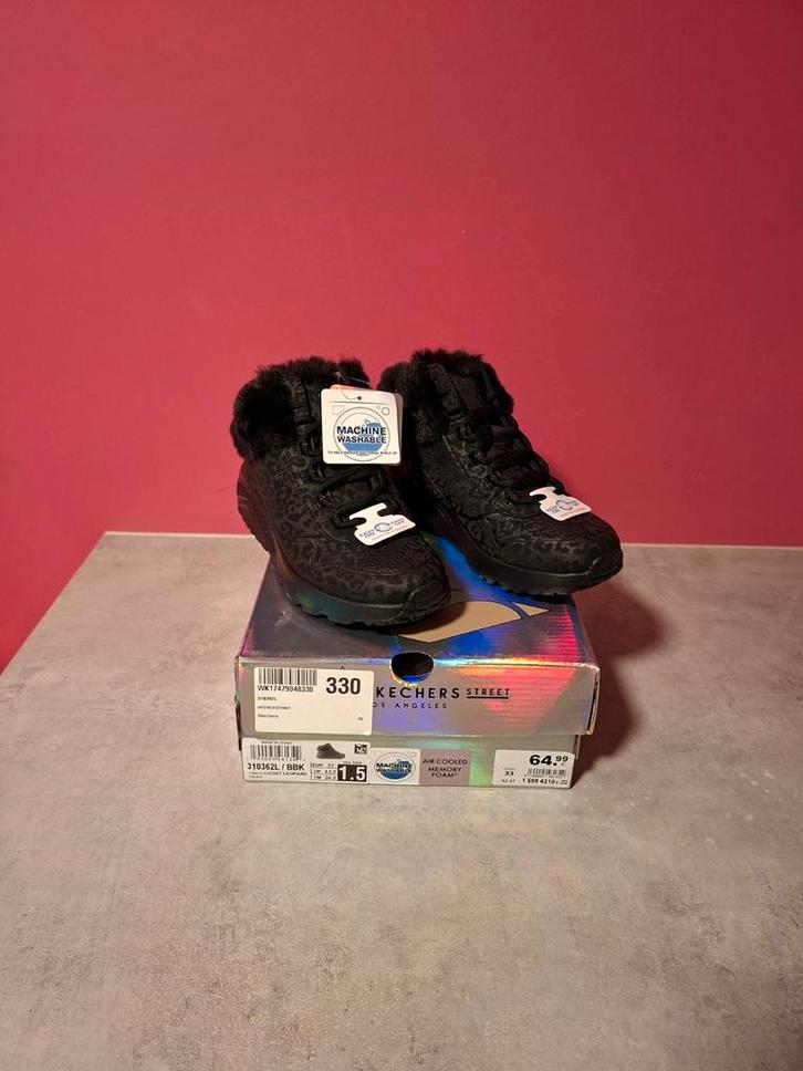 Nieuwe Skechers Uno Lite Cozy Leopard mt 33, Kinderen en Baby's, Kinderkleding | Schoenen en Sokken, Nieuw, Schoenen, Meisje, Ophalen of Verzenden